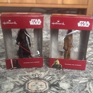 Bundle of 2 Hallmark Star Wars Ornaments